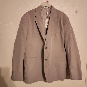 Coofandy Mens Gray Blazer Size XXL NWT